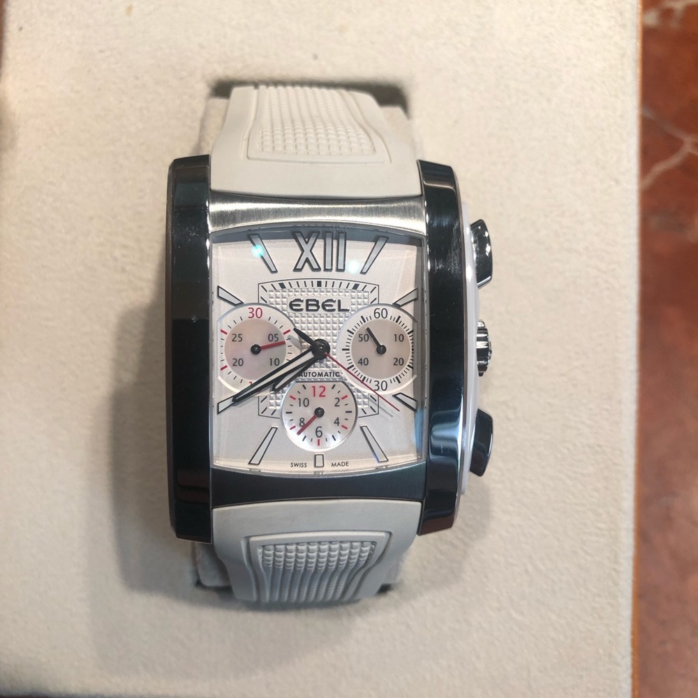 EBEL Brasilia Men's Chronograph Watch White